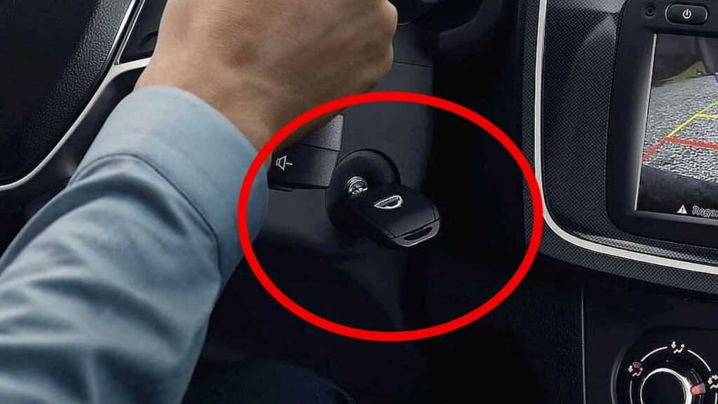 Dacia-jammed-key-starter