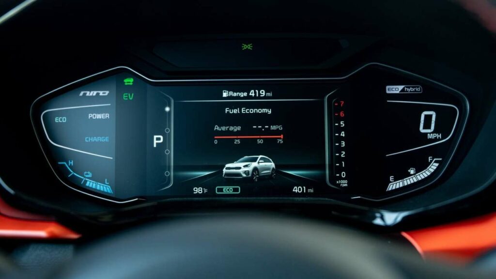 Kia-Niro-instrument-panel-failure