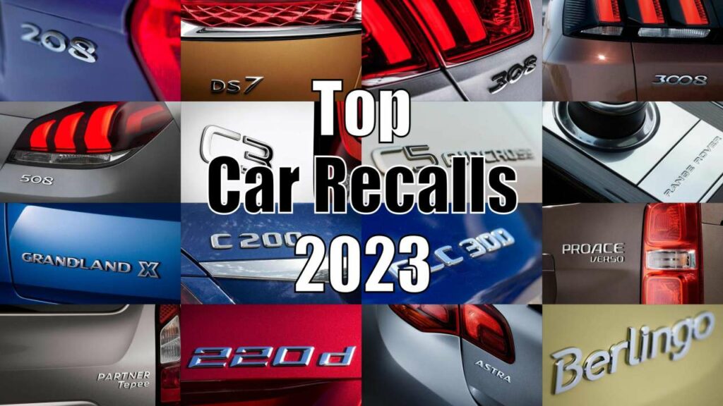 top-car-recalls-2023
