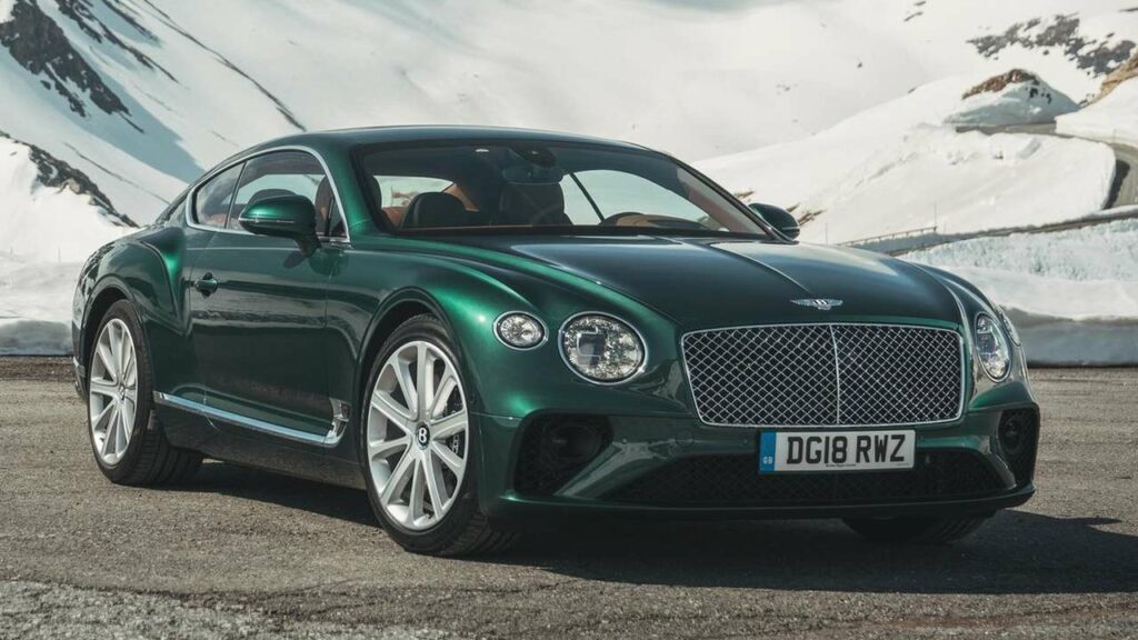 Bentley-Continental-GT-2018-water-pump-fire