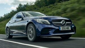 Mercedes-Benz-C-Class-2018-belt-tensioner-arm