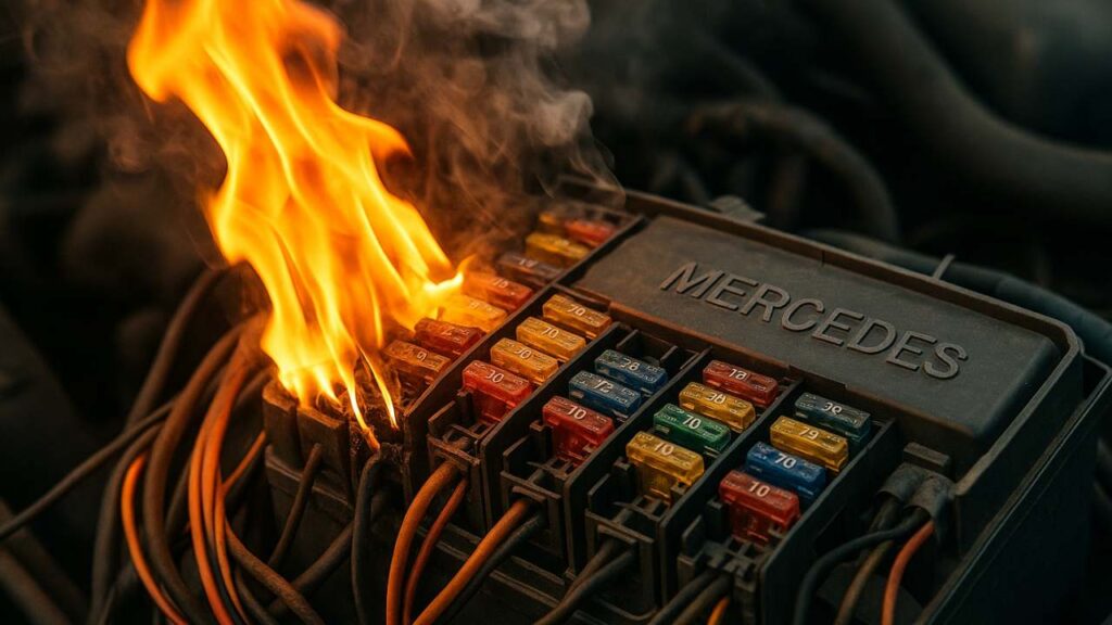 mercedes-benz-fuse-box-fire